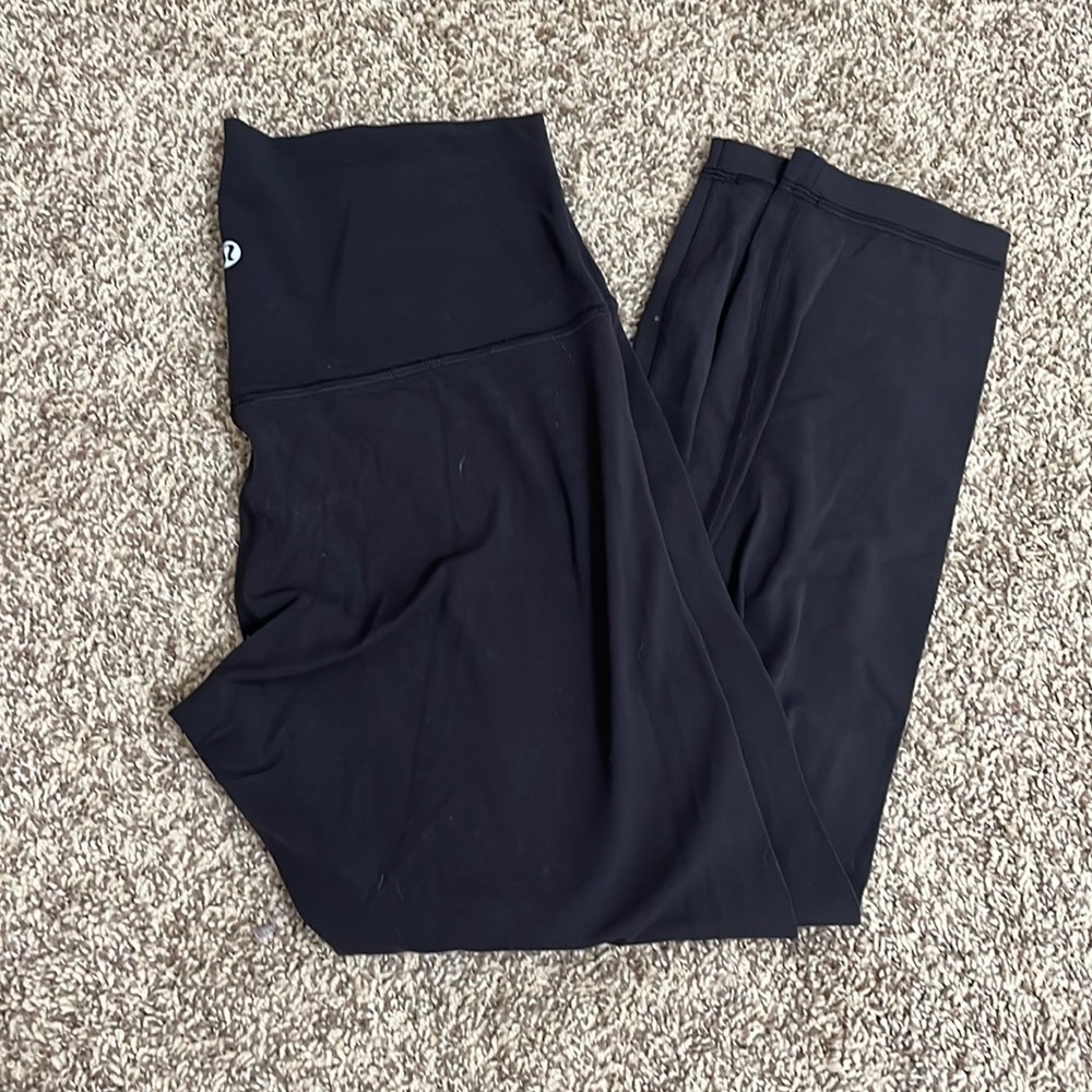 Lululemon Align High-Rise Crop Legging 23” Black size 8
